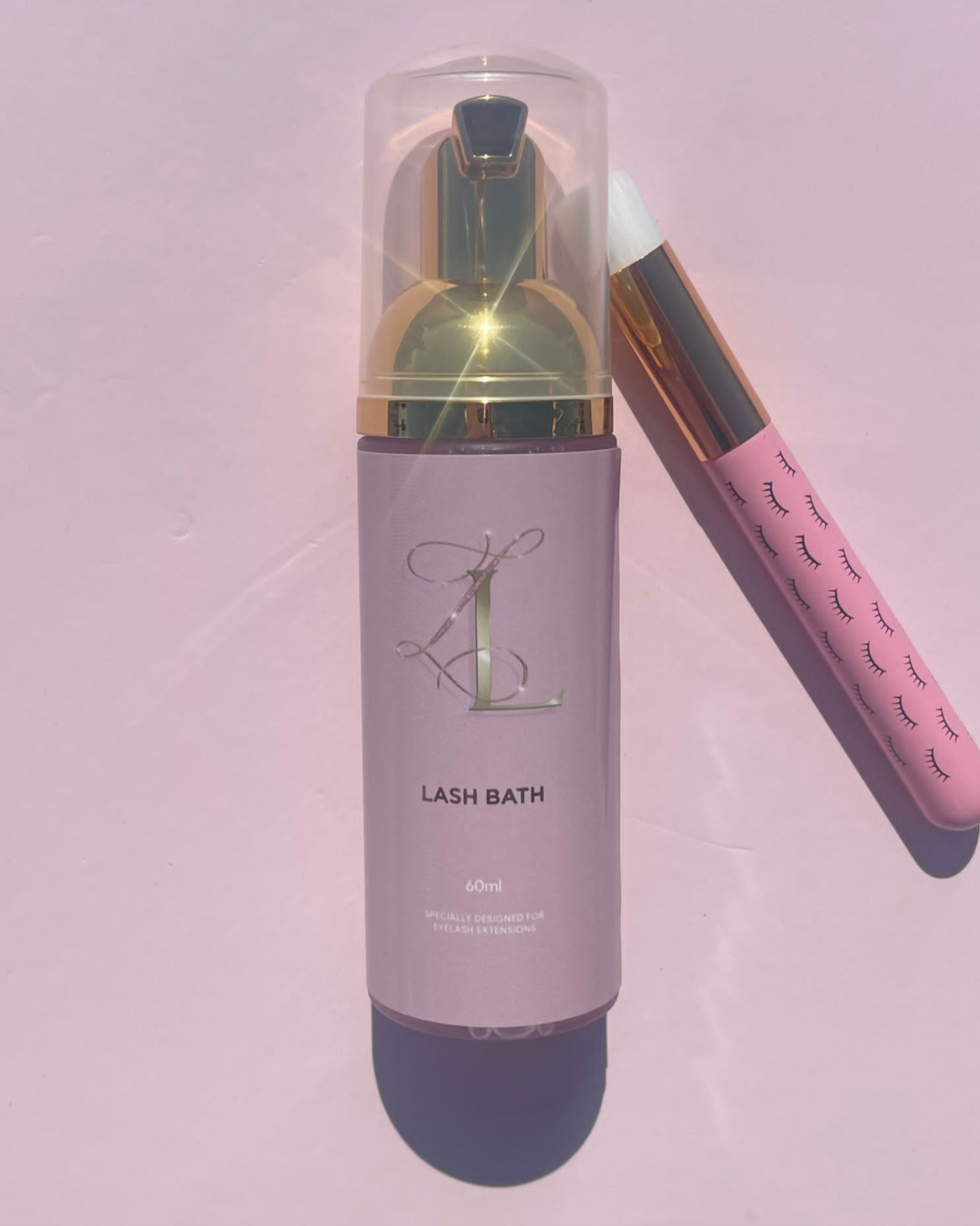 luxury lash bath cleansing kit