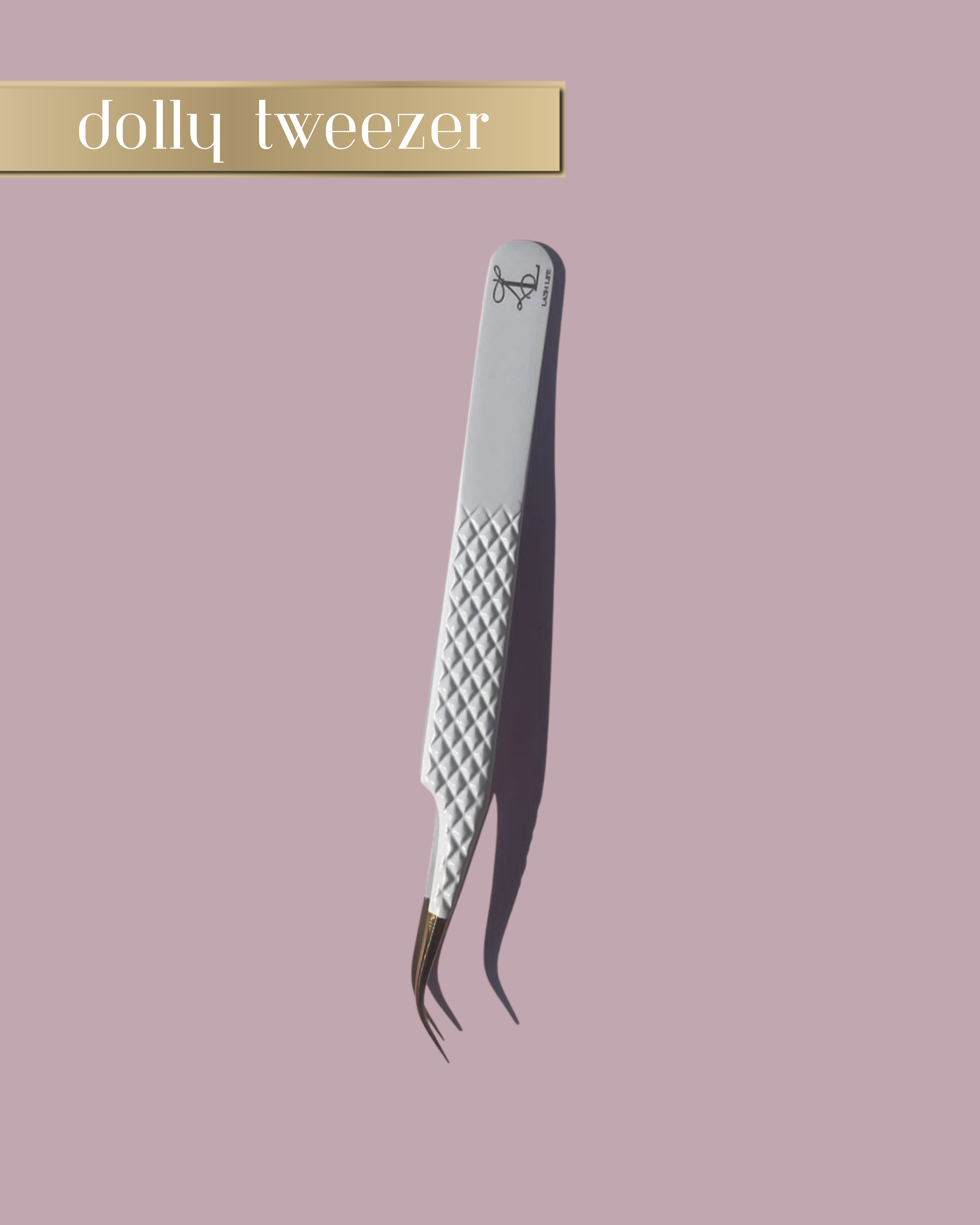 "Dolly Tweezer" Curved Tweezers