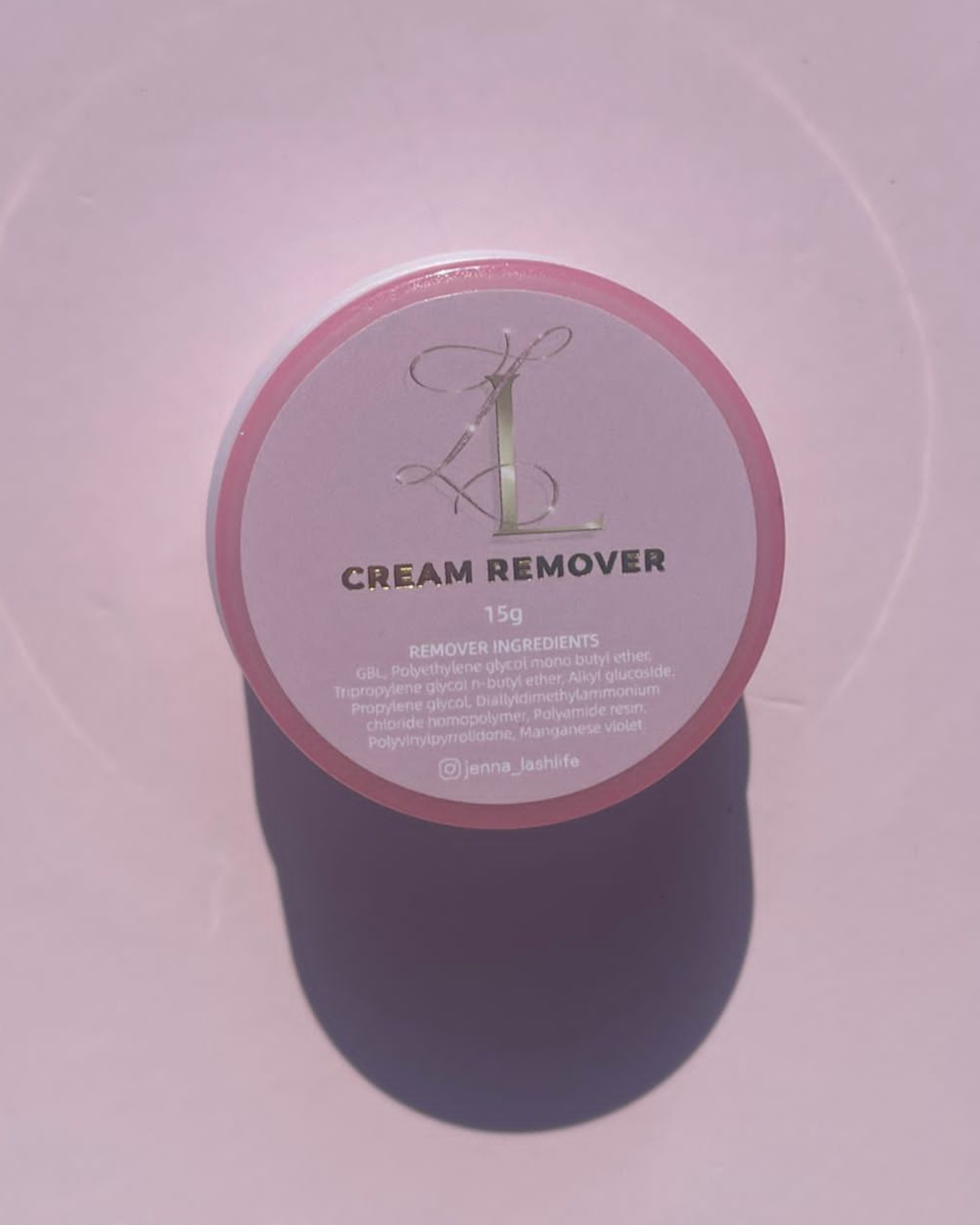 lash life cream remover