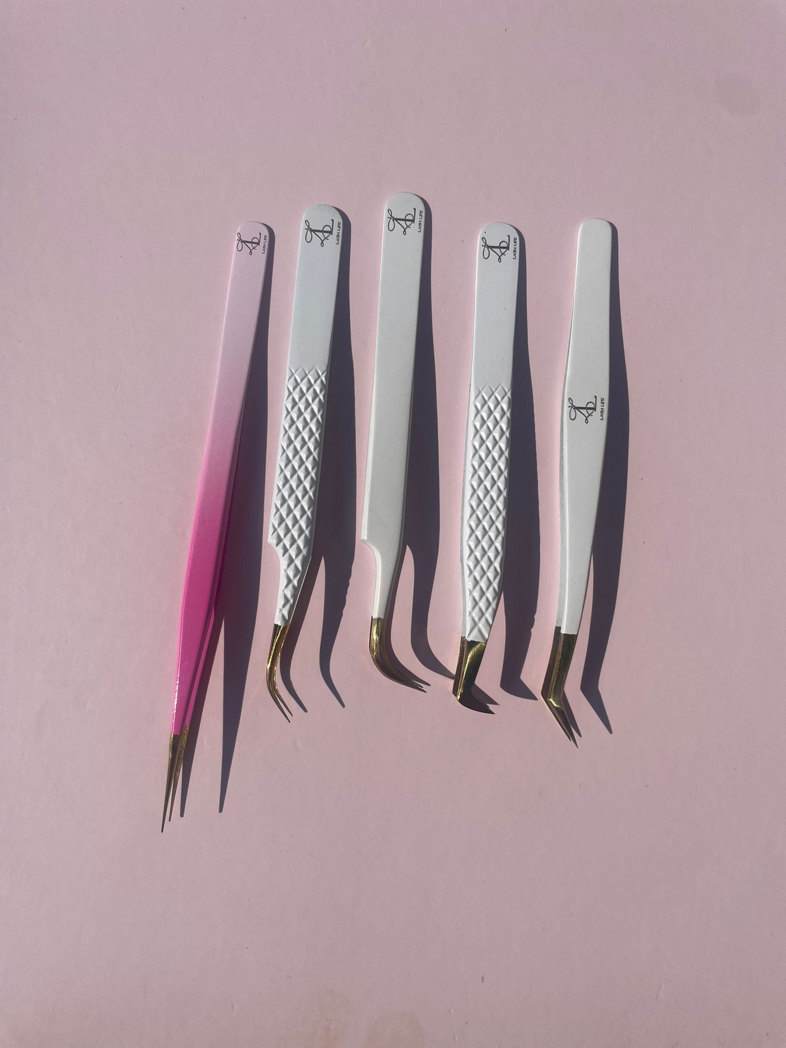 "Edgy" Angled Tweezers